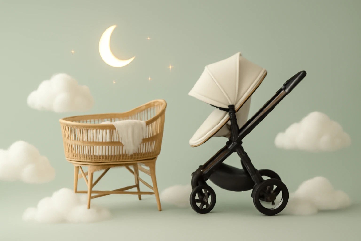 کالسکه، گهواره 